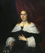 Lady in Black Bartholomeus van der Helst